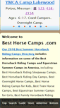 Mobile Screenshot of besthorsecamps.com